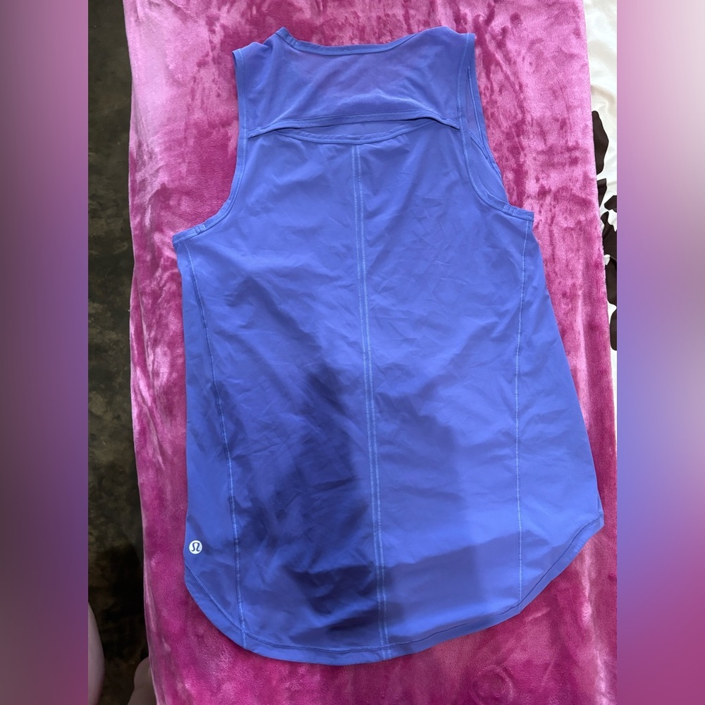 Women's Blue/Purple Sleeveless Top